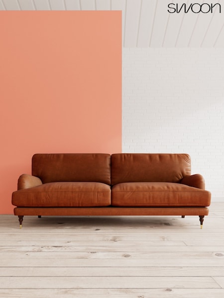Smart Leather/Tan Charlbury By Swoon (C72743) | £1,989