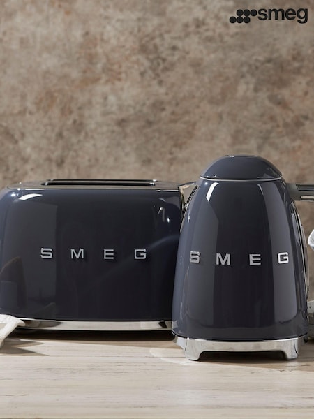 Smeg Grey 2 Slice Toaster (C73189) | £150