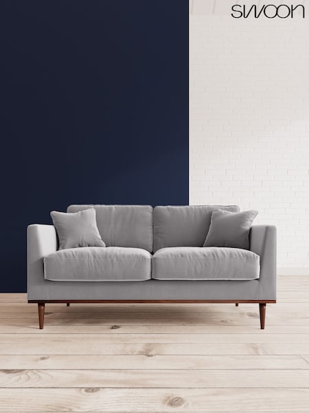Easy Velvet/Silver Grey Norfolk By Swoon (C73275) | £1,729