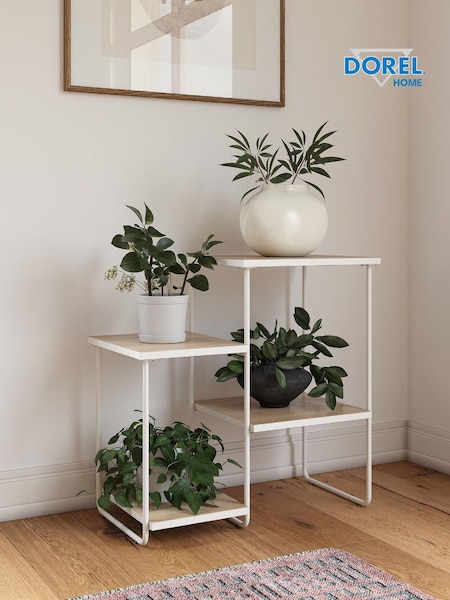 Dorel Home White Europe Dante Plant Stand (C73507) | £80