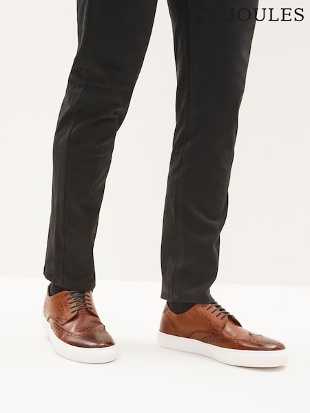 Joules Tan Brown Brogues (C73867) | £75