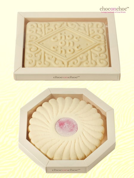 Choc on Choc Giant Jammy Ring and Custard Cream Shaped Chocolate (C74322) | £30