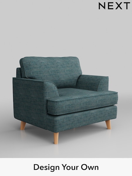 Boucle Weave Easy Clean/Dark Teal Green Peyton (C74673) | £525