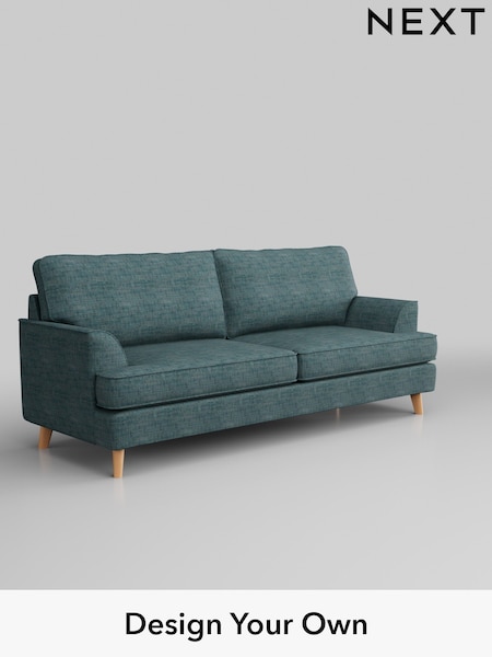 Boucle Weave Easy Clean/Dark Teal Green Peyton (C74673) | £1,075