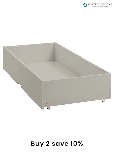 Bentley Designs Cotton Grey Ashby Under Bed Storage Drawer (C74876) | £150