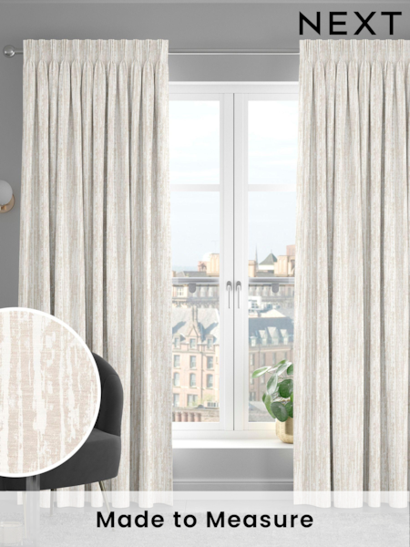 Cream Lenna Made To Measure Curtains (C75019) | £109