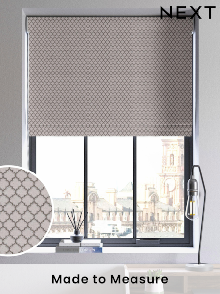 Silver Bramhall Made To Measure Roman Blind (C75199) | £84