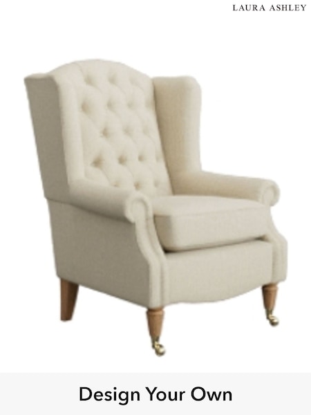 Orla/Natural Enderby Buttoned By Laura Ashley (C76186) | £975