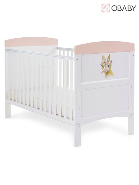 Obaby Pink Grace Inspire Cot Bed (C76333) | £195