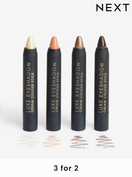 Luxe Pretty Neutrals Eyeshadow Crayons Set of 4 (C76416) | £16