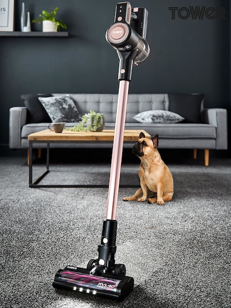Tower Pink RVL40 Pro Pet Cordless Vacuum (C76513) | £90