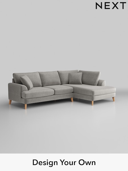 Plush Chenille/Light Grey Parker (C76539) | £2,250