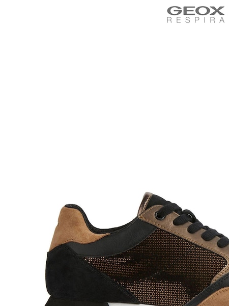 Geox Doralea Brown Trainers (C77942) | £110
