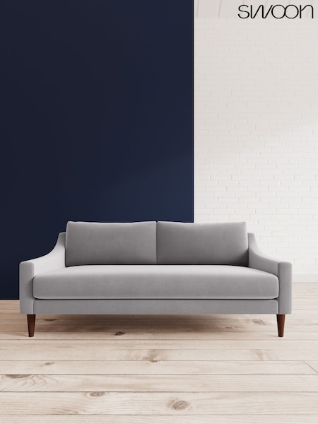 Easy Velvet/Silver Grey Turin By Swoon (C78071) | £1,569