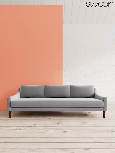 Easy Velvet/Silver Grey Turin By Swoon (C78071) | £1,729