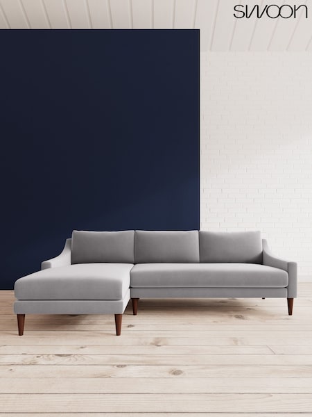 Easy Velvet/Silver Grey Turin By Swoon (C78071) | £2,479