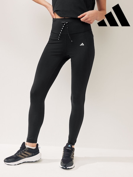 adidas Black Running Essentials 7/8 Leggings (C78112) | £38