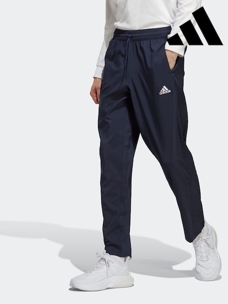 adidas Blue Sportswear AEROREADY Essentials Stanford Open Hem Joggers (C78473) | £33