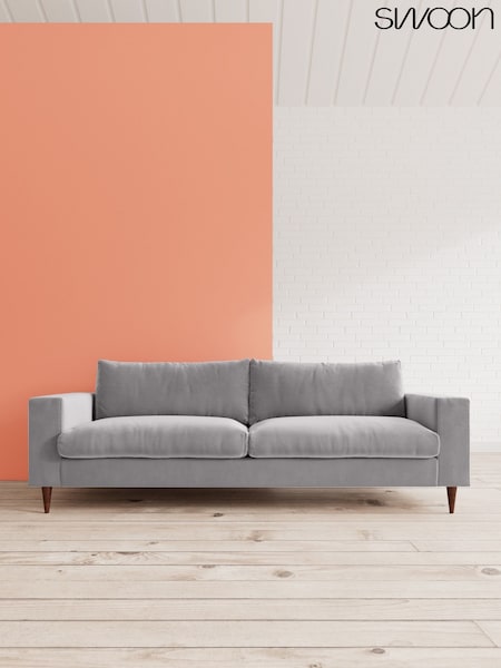 Easy Velvet/Silver Grey Evesham By Swoon (C78947) | £1,579
