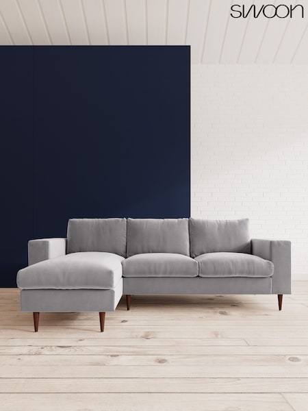 Easy Velvet/Silver Grey Evesham By Swoon (C78947) | £2,089