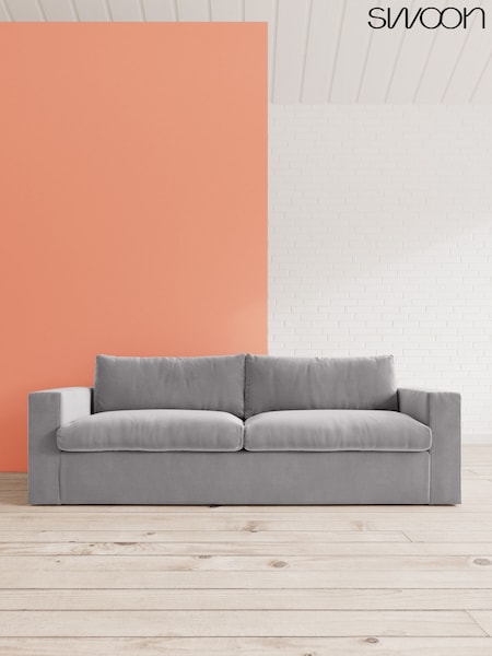 Easy Velvet/Silver Grey Evesham By Swoon (C78947) | £2,589