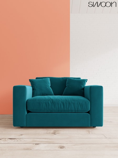 Easy Velvet/Kingfisher Althaea By Swoon (C79408) | £1,119