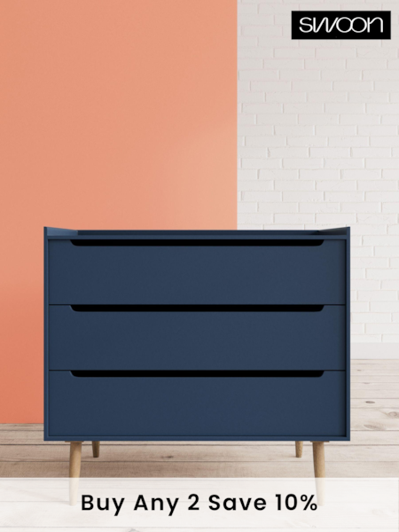 Swoon Blue Southwark Chest of Drawers (C80229) | £399