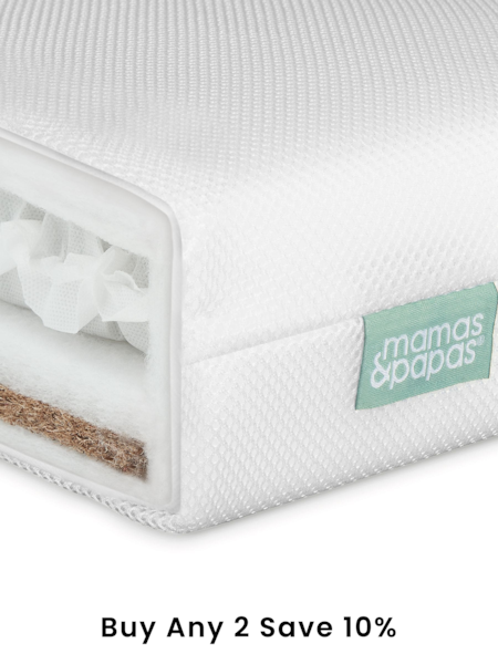 Mamas & Papas A Good Night's Sleep, All Round Premium Dual Core Cot Mattress (C80980) | £169