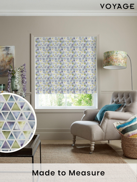 Voyage Lemon Yellow Cuzco Made to Measure Roman Blind (C81451) | £89