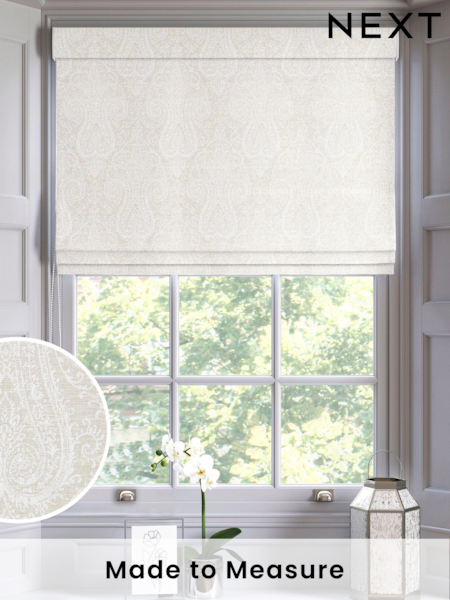 Stone Natural Fendi Made To Measure Roman Blinds (C81524) | £84