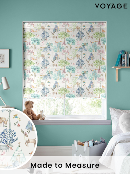 Voyage Oat Kids Woodland Adventures Made To Measure Roman Blind (C82091) | £84