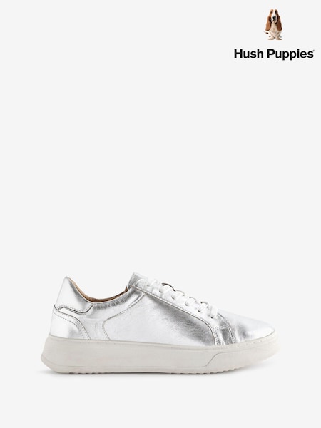 Hush Puppies Laced Cupsole Trainers (C82120) | £80