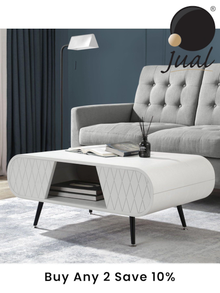 Jual Grey Astana Coffee Table (C82634) | £375