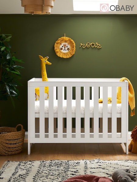 Obaby White Nika Small Cot Bed (C83079) | £210