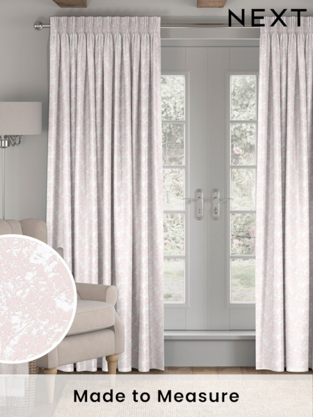Orchid Pink Evin Made To Measure Curtains (C83154) | £100