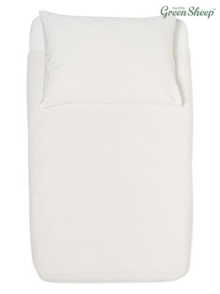 The Little Green Sheep Cream Duvet Cover and Pillowcase Set (C83328) | £40