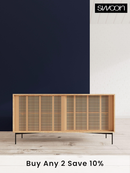 Swoon Natural Weaving Sideboard (C84404) | £919
