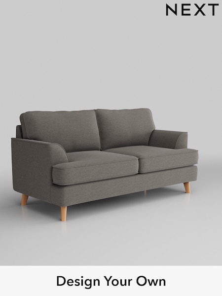 Fine Chenille Easy Clean/Dark Smoke Grey Peyton (C84647) | £975