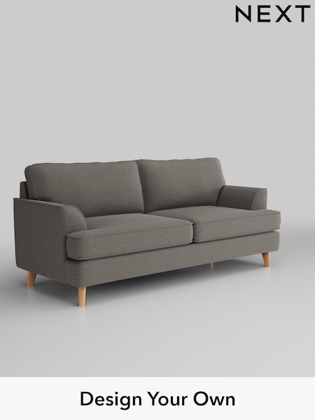 Fine Chenille Easy Clean/Dark Smoke Grey Peyton (C84647) | £1,075