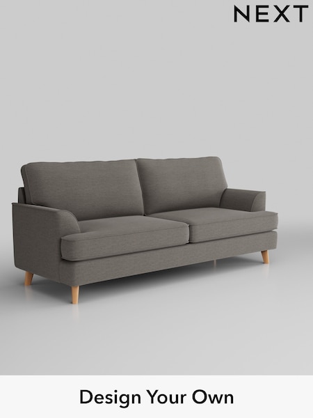 Fine Chenille Easy Clean/Dark Smoke Grey Peyton (C84647) | £1,175