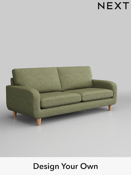 Chunky Boucle Easy Clean/Mid Green Camden (C85234) | £1,099