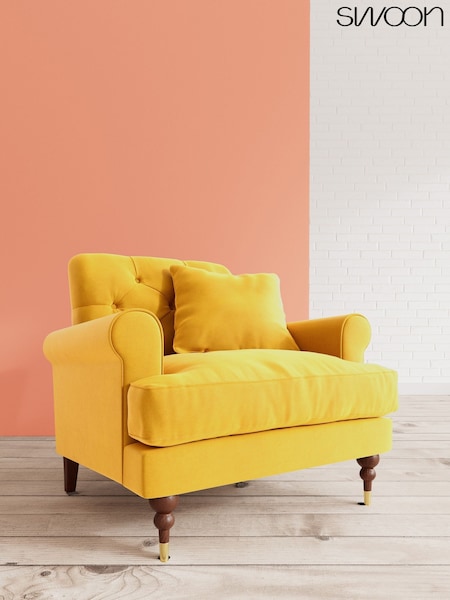 Easy Velvet/Turmeric Sidbury By Swoon (C85442) | £1,199