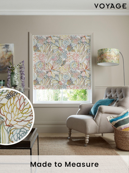 Voyage Cinnamon Red Althorp Made to Measure Roman Blind (C86934) | £89