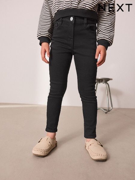 Black Regular Fit Skinny Jeans (3-16yrs) (C87913) | £12 - £17