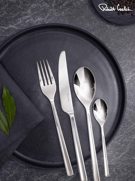 Robert Welch Silver 24pc Blockley Cutlery Set (C88061) | £99