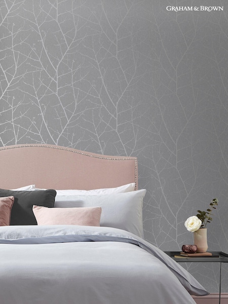Graham & Brown Grey Boreas 10M Wallpaper (C88116) | £80