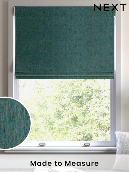 Peacock Jaya Made To Measure Roman Blind (C89407) | £79