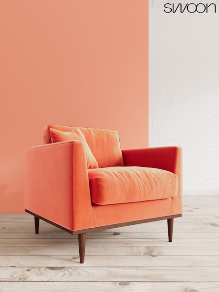 Easy Velvet/Burnt Orange Norfolk By Swoon (C89594) | £1,219