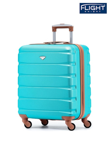 Flight Knight 56x45x25cm EasyJet Overhead 4 Wheel ABS Hard Case Cabin Carry On Hand Luggage (C90584) | £50