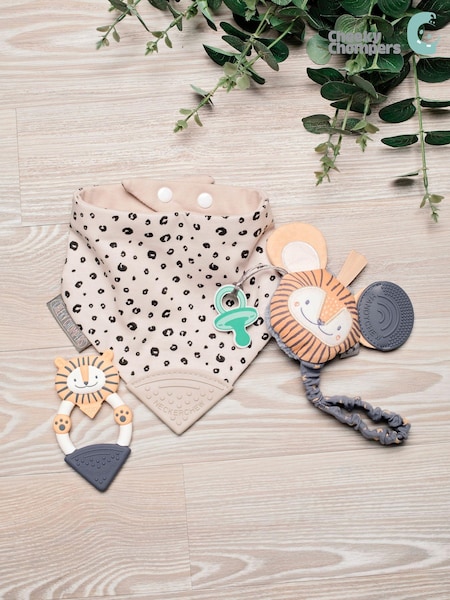 Cheeky Chompers Teething Baby 100% Cotton Gift Bundle (C90849) | £34